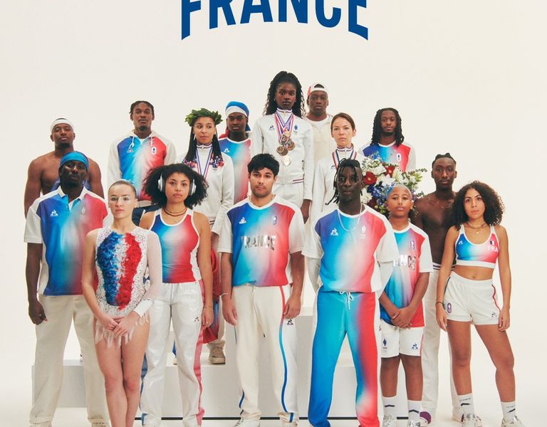 Les tenues de l'Equipe de France - Le coq sportif 