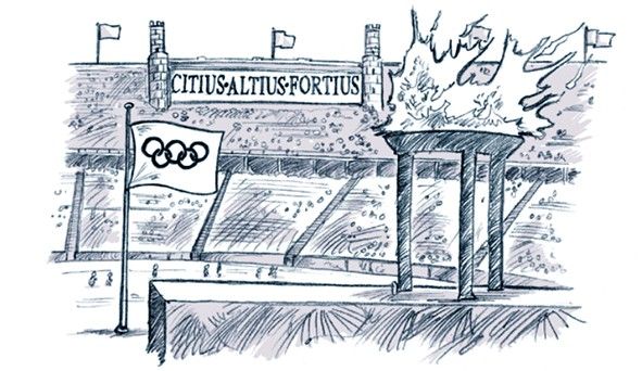 Les symboles et marques olympiques