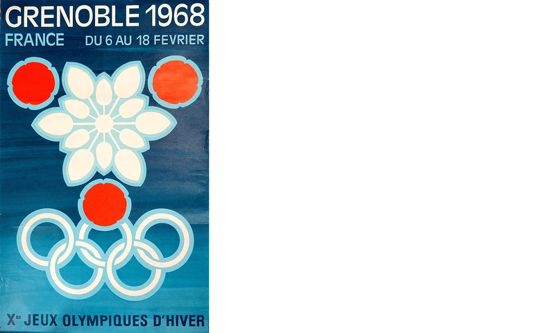 Affiche Grenoble 1968