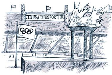 Les symboles et marques olympiques