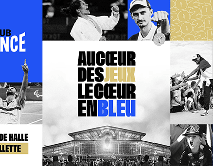 Club France 2024 : au cœur des jeux, le cœur en bleu