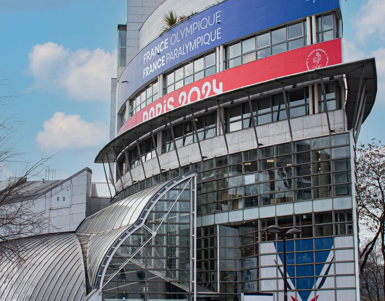 Le CNOSF, Maison du Sport Français.