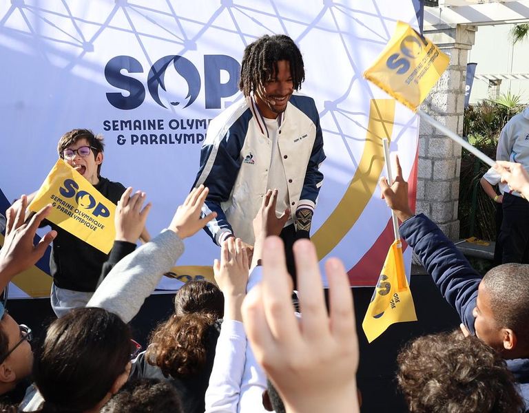 Ouverture de la Semaine Olympique et Paralympique 2025 par Arnaud Assoumani, parrain de la SOP 2025.
