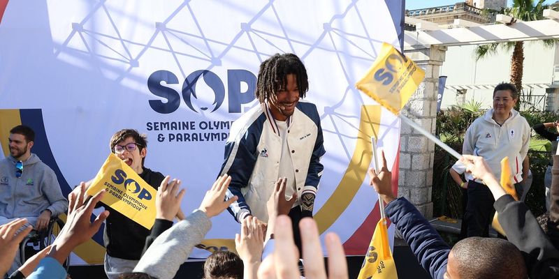 Ouverture de la Semaine Olympique et Paralympique 2025 par Arnaud Assoumani, parrain de la SOP 2025.