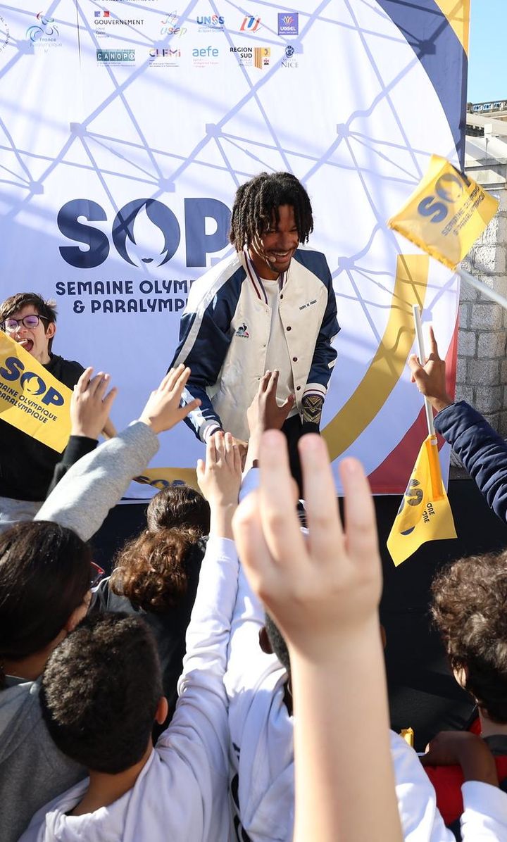 Ouverture de la Semaine Olympique et Paralympique 2025 par Arnaud Assoumani, parrain de la SOP 2025.