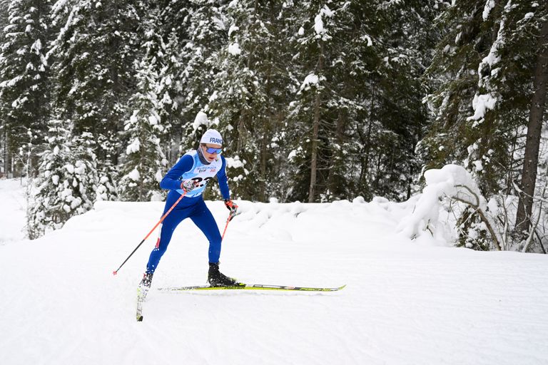 Quentin Lespine, ski de fond
