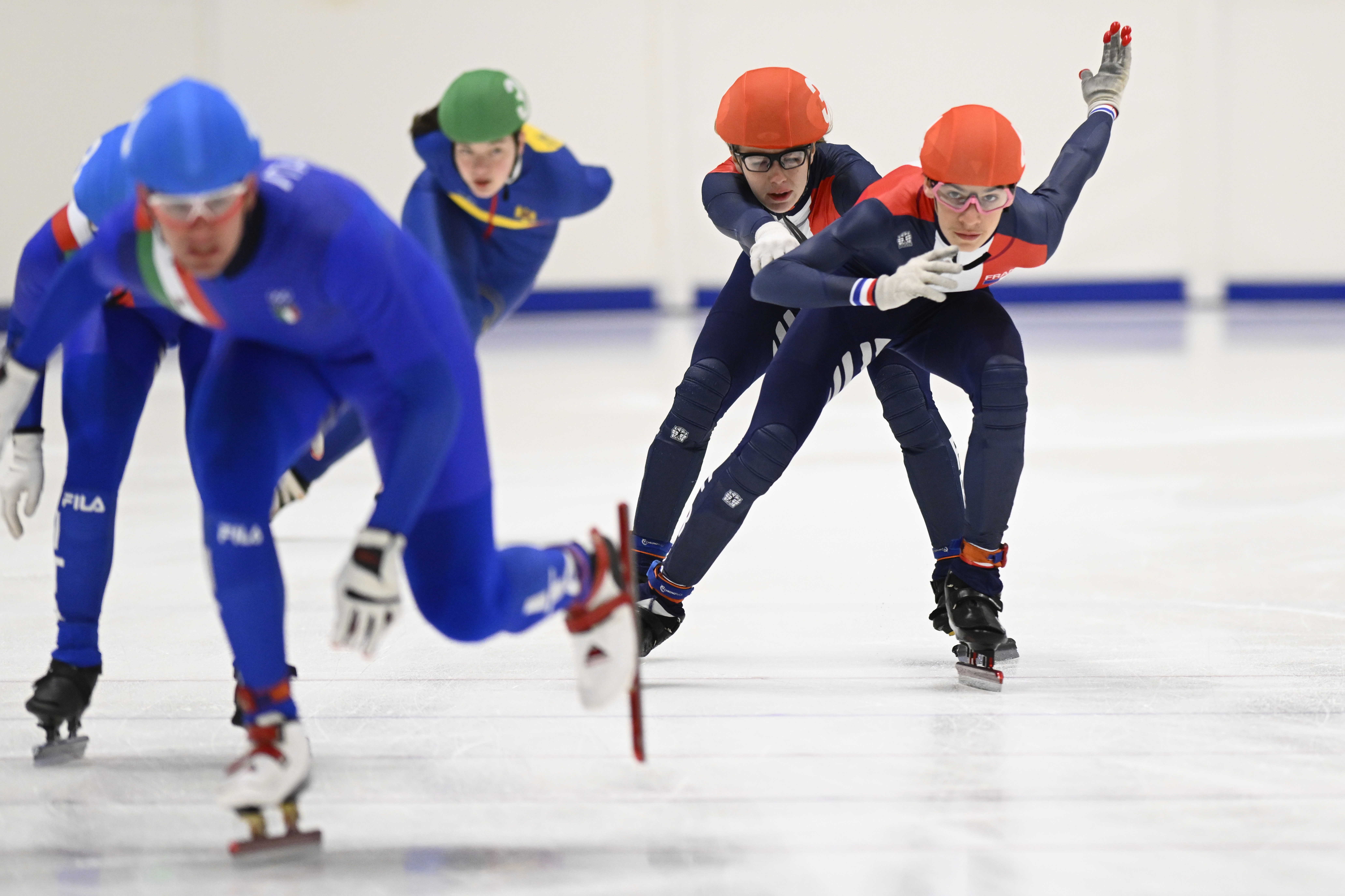 Belle entrée en matière de nos patineurs de vitesse sur piste courte