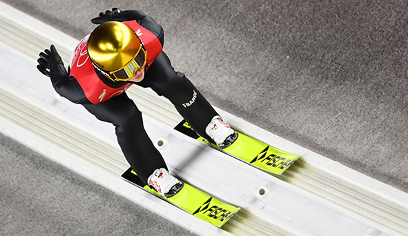Des JOJ aux jeux olympiques Joséphine Pagnier (saut à ski)