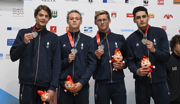 4 médailles de plus pour les bleus à Banska Bystrica !