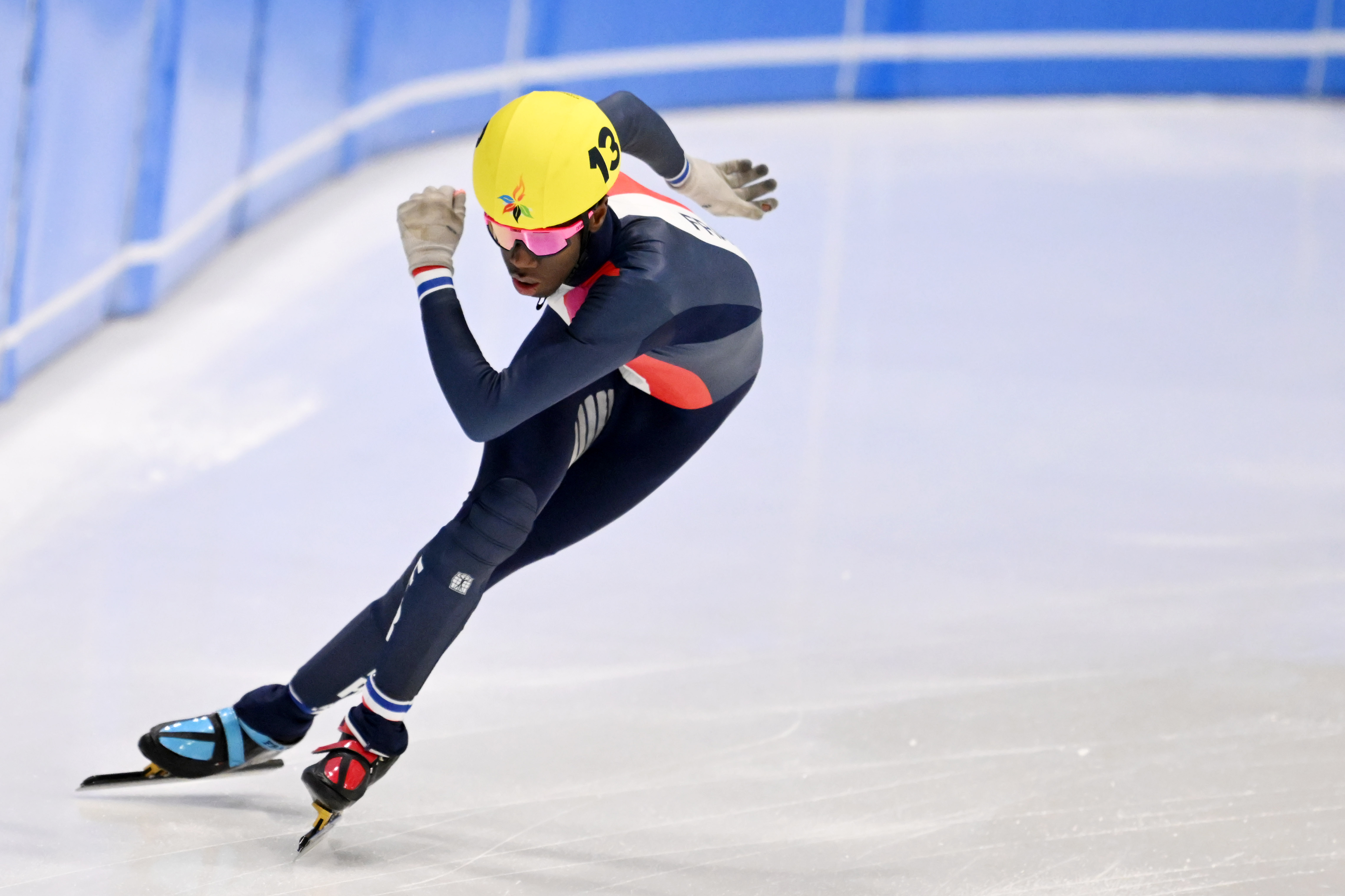 Franck Tekam, patinage de vitesse sur piste courte (1 000 m)