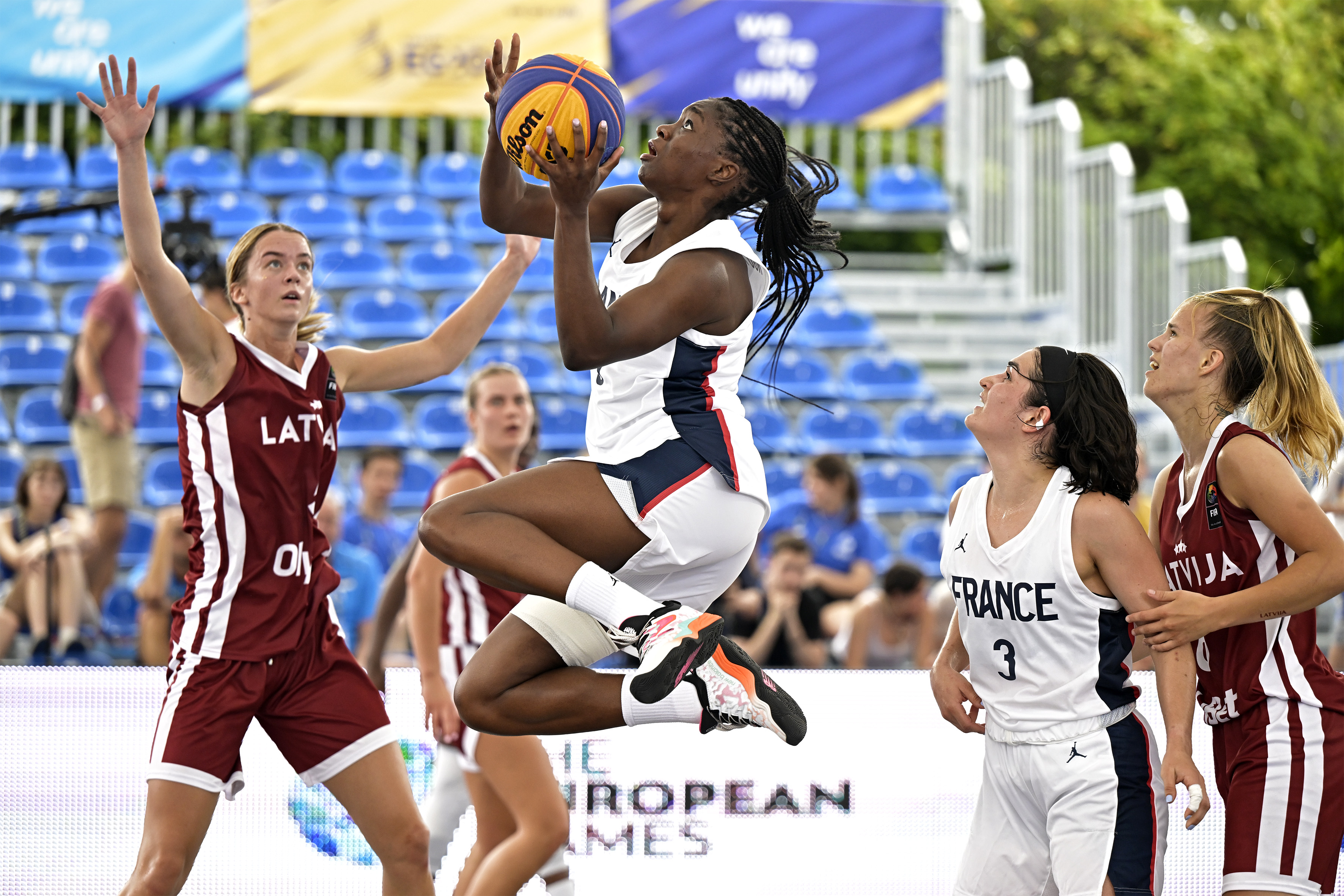 Basket 3x3 : les bleues en patronnes