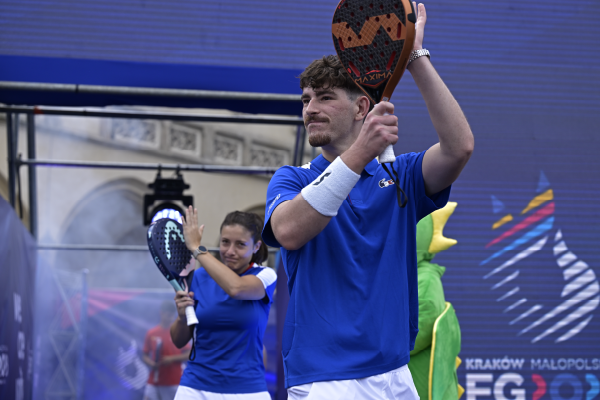 Padel pour le duo mixte Lucile Pothier / Thomas Leygue