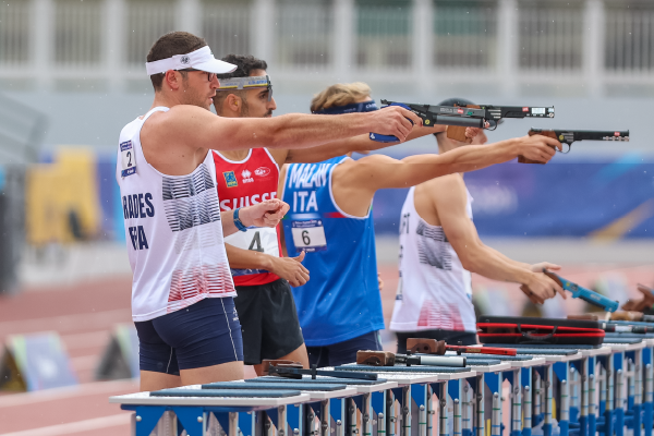 Pentathlon moderne : carton plein pour les hommes