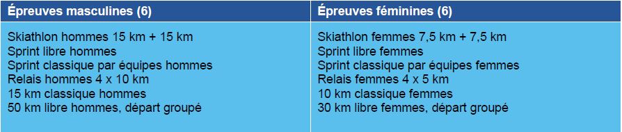 Ski de fond