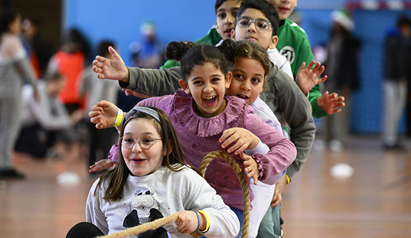 200 enfants ont célébré le noël sportif du CNOSF !