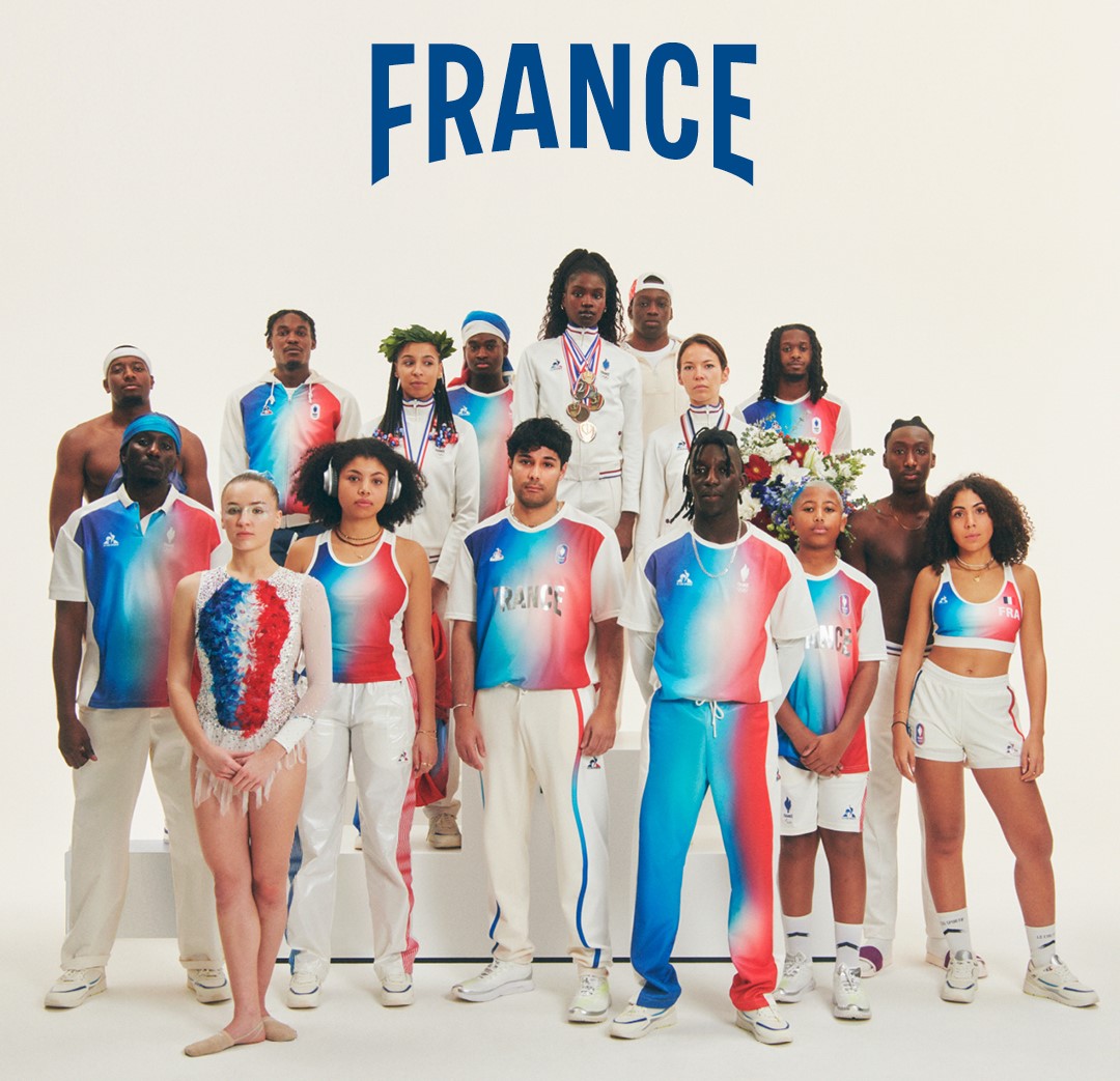 Les tenues de l'Equipe de France - Le coq sportif 