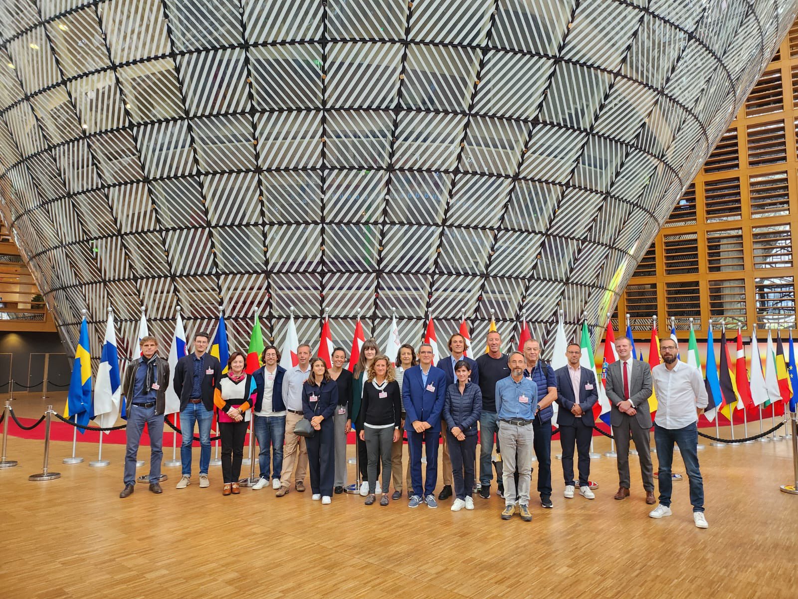 10ème édition du Parcours Ambition Internationale. Conseil de l'Union Européenne, Bruxelles, septembre 2023.