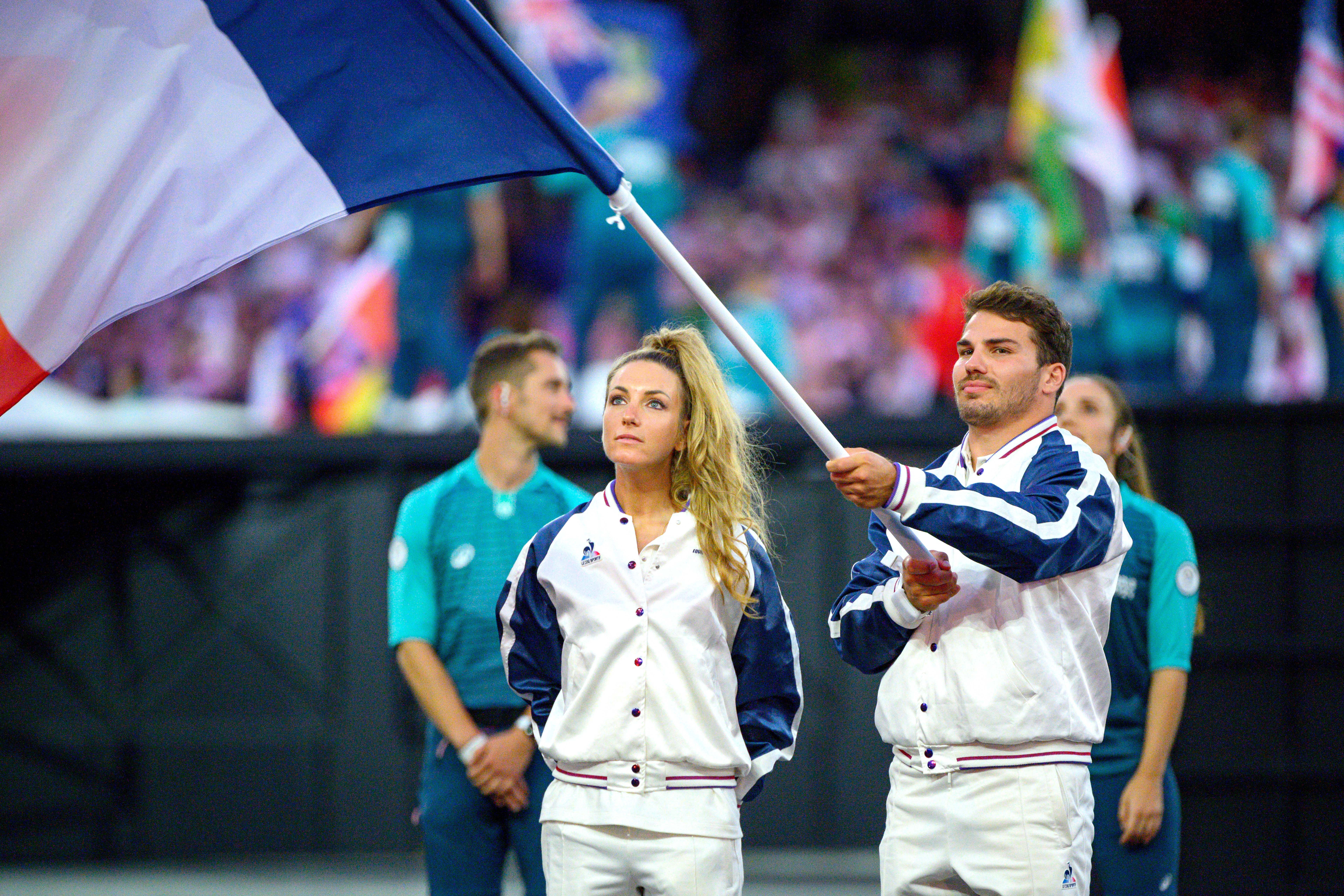 Porte drapeau - ©CNOSF/KMSP