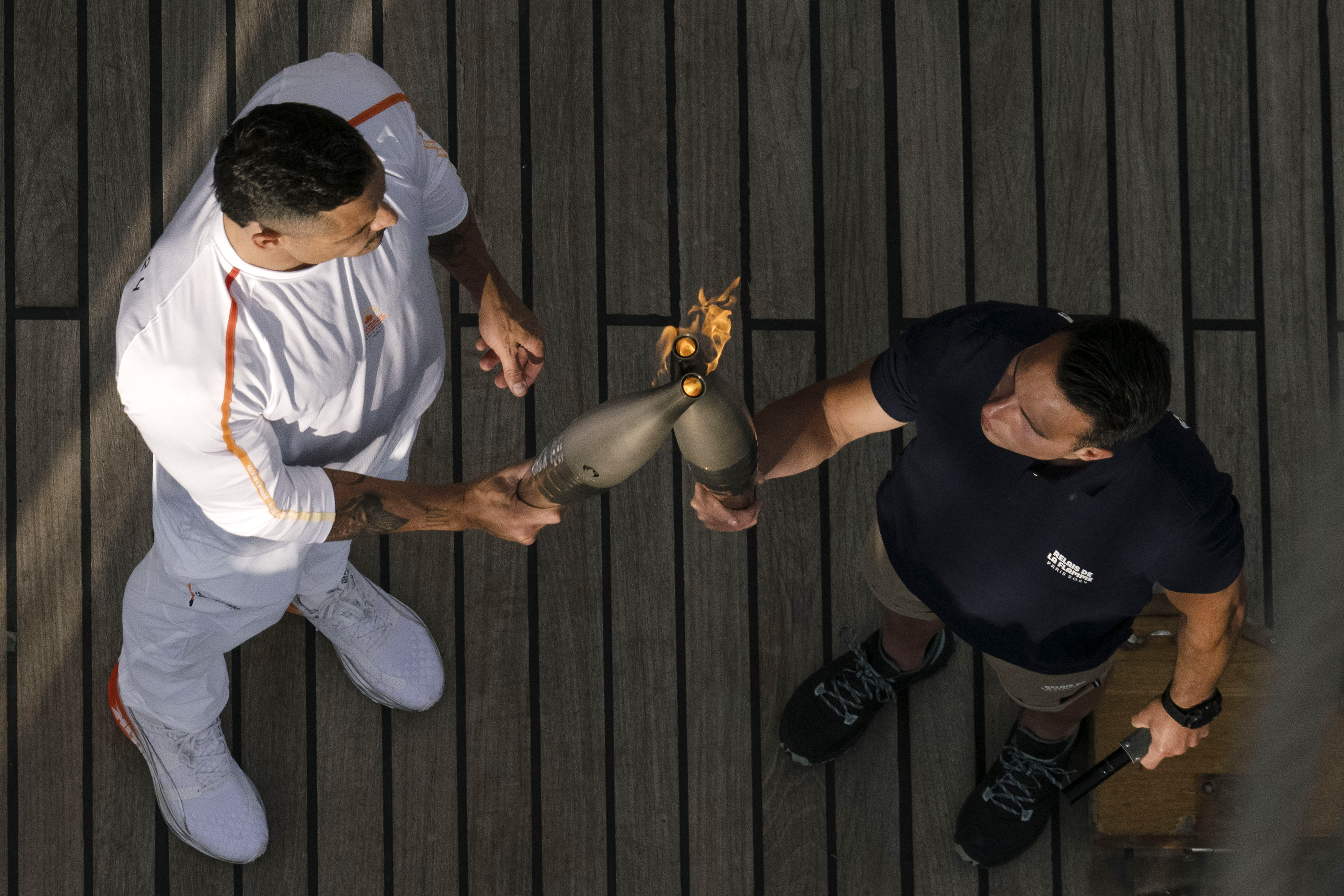 La torche olympique - ©CNOSF/KMSP