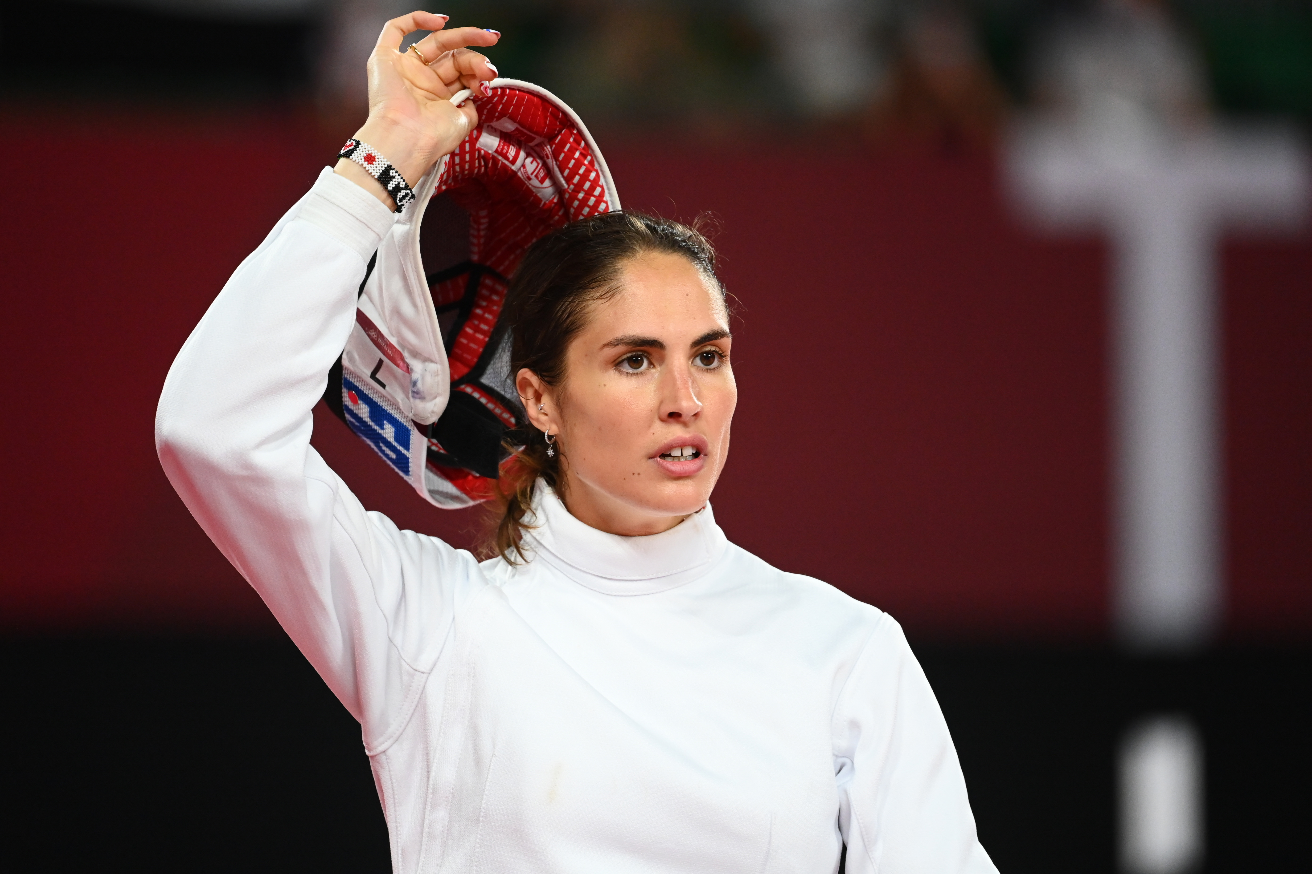 Élodie Clouvel lors des jeux de Tokyo 2020 - ©CNOSF/KMSP