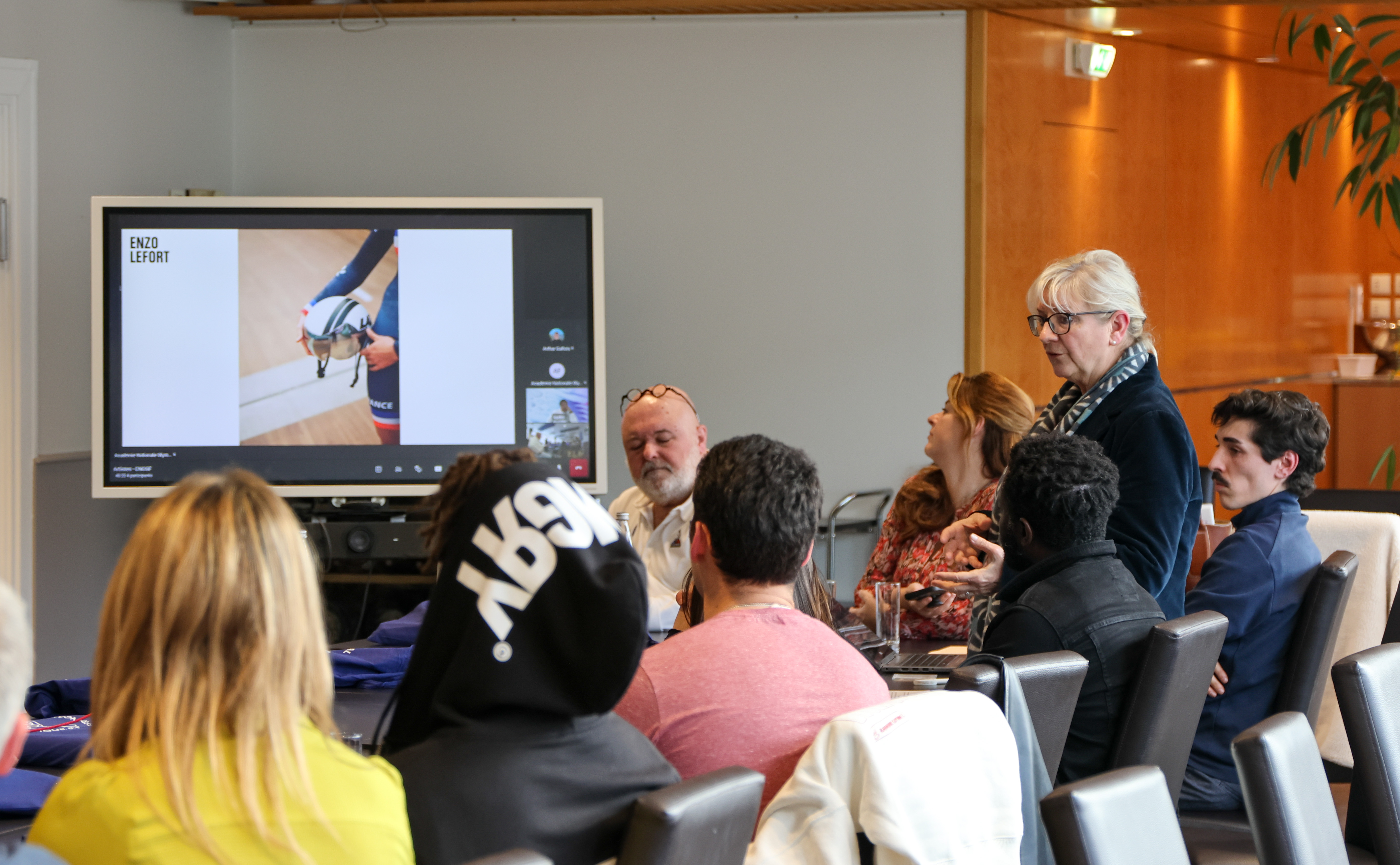 Intervention de la Fondation Olympique pour la Culture et le Patrimoine du CIO