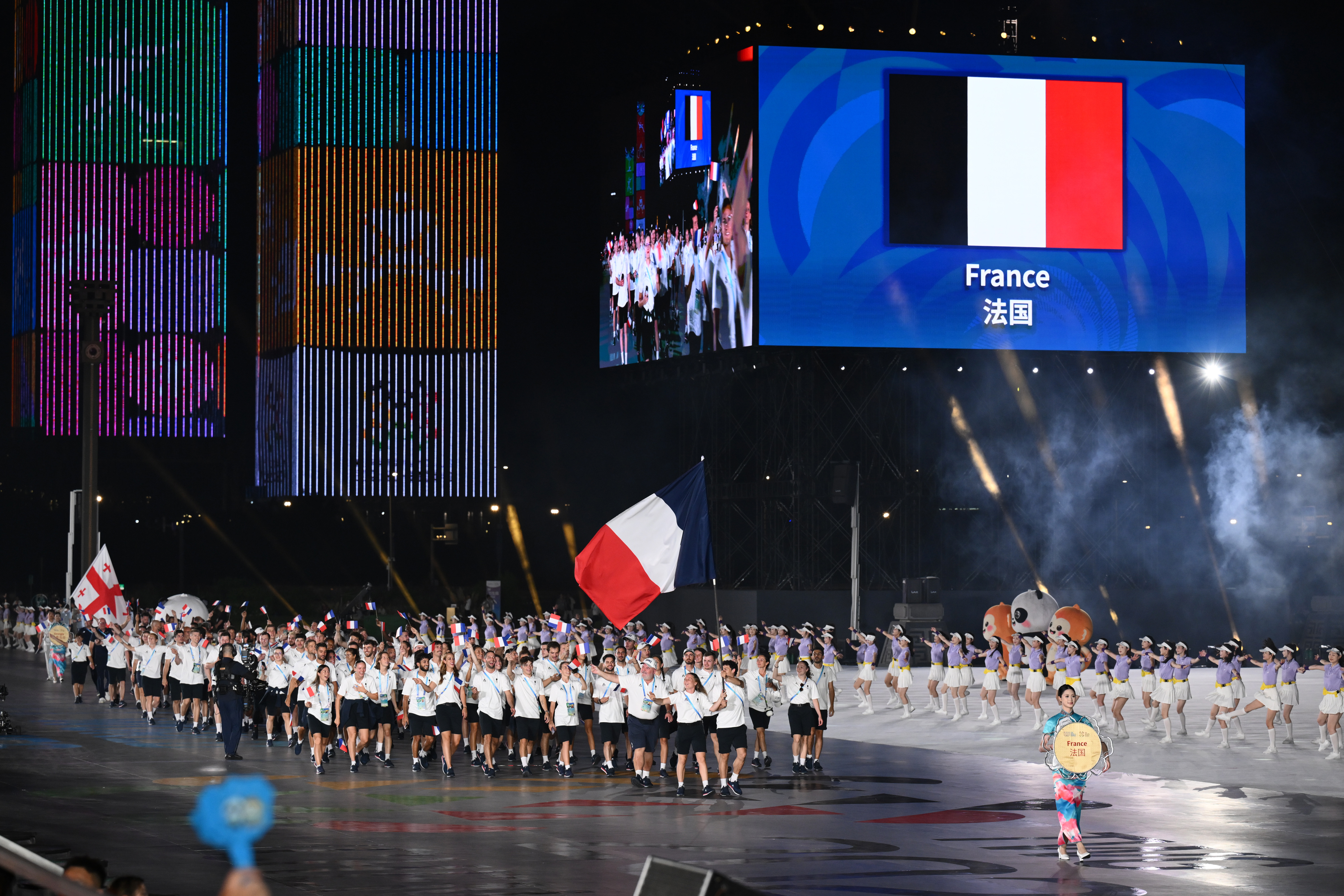 Délégation française aux Jeux mondiaux de Chengdu 2025