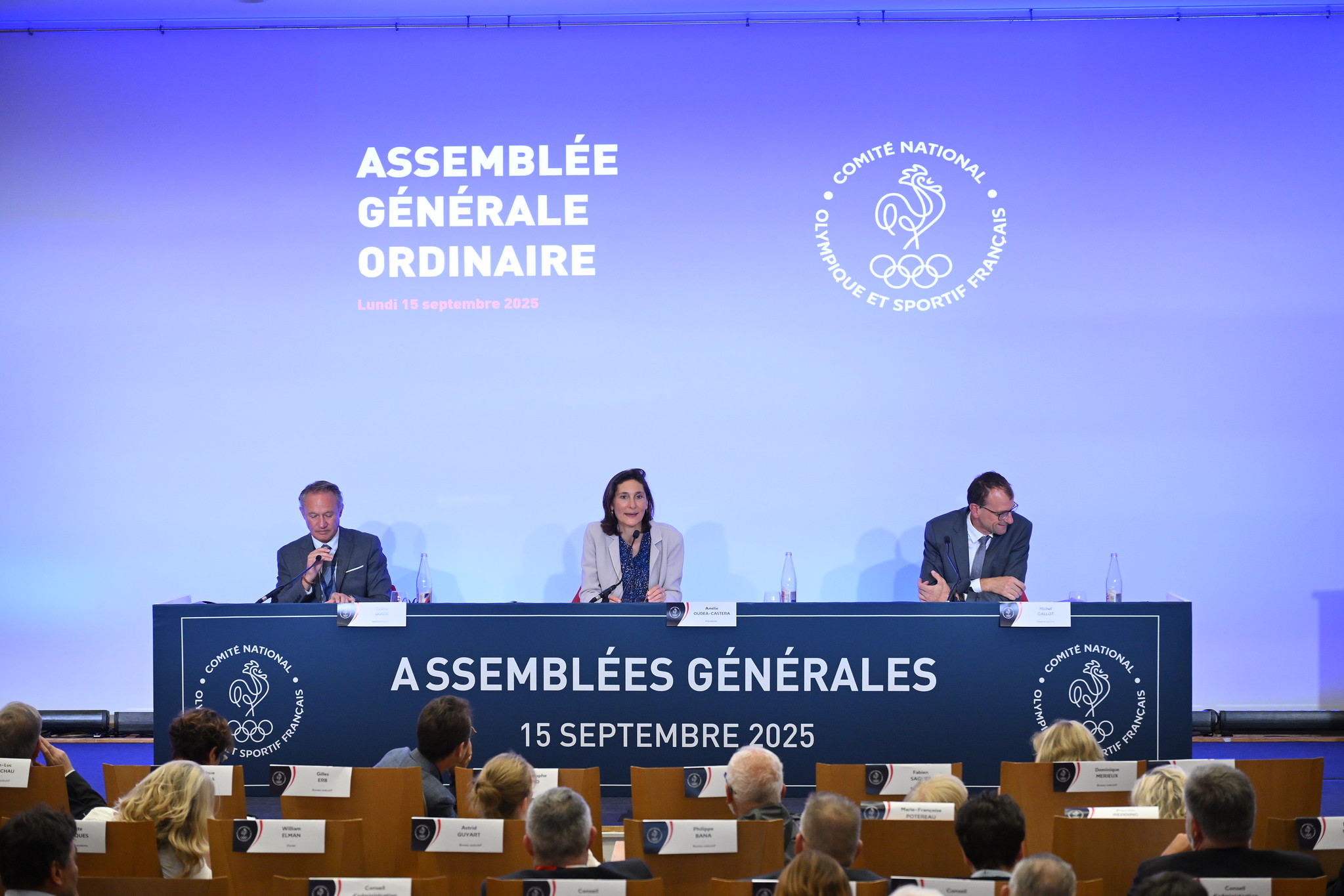Assemblées Générales du CNOSF, 15 Septembre 2025. 
