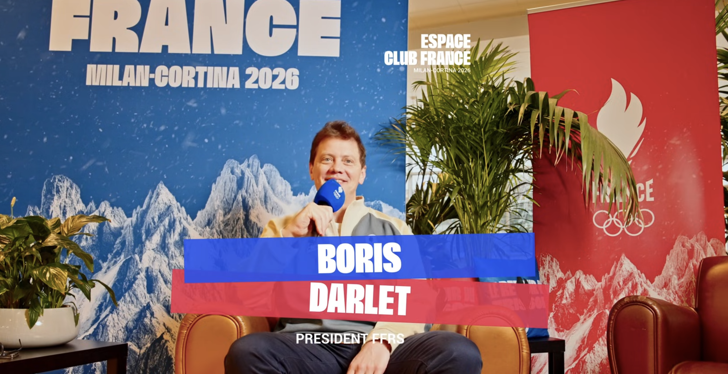 Rencontre avec Boris Darlet, président de la FFRS