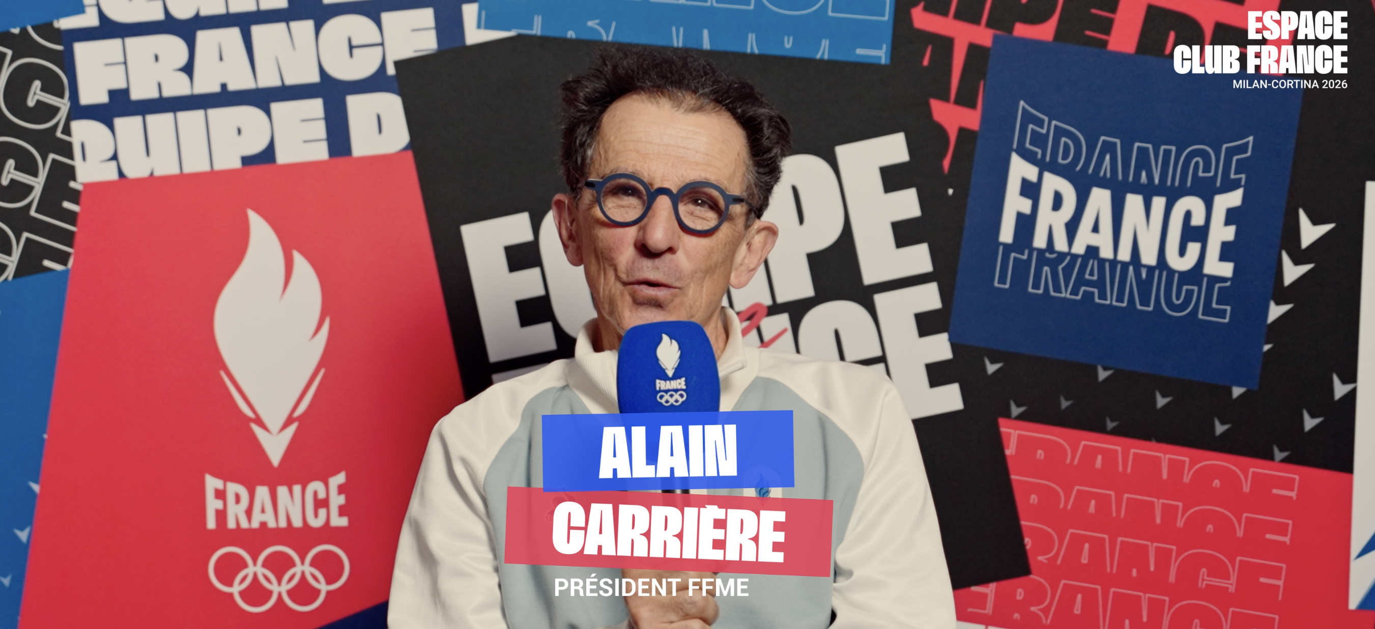 Alain Carrière, président de la FFME