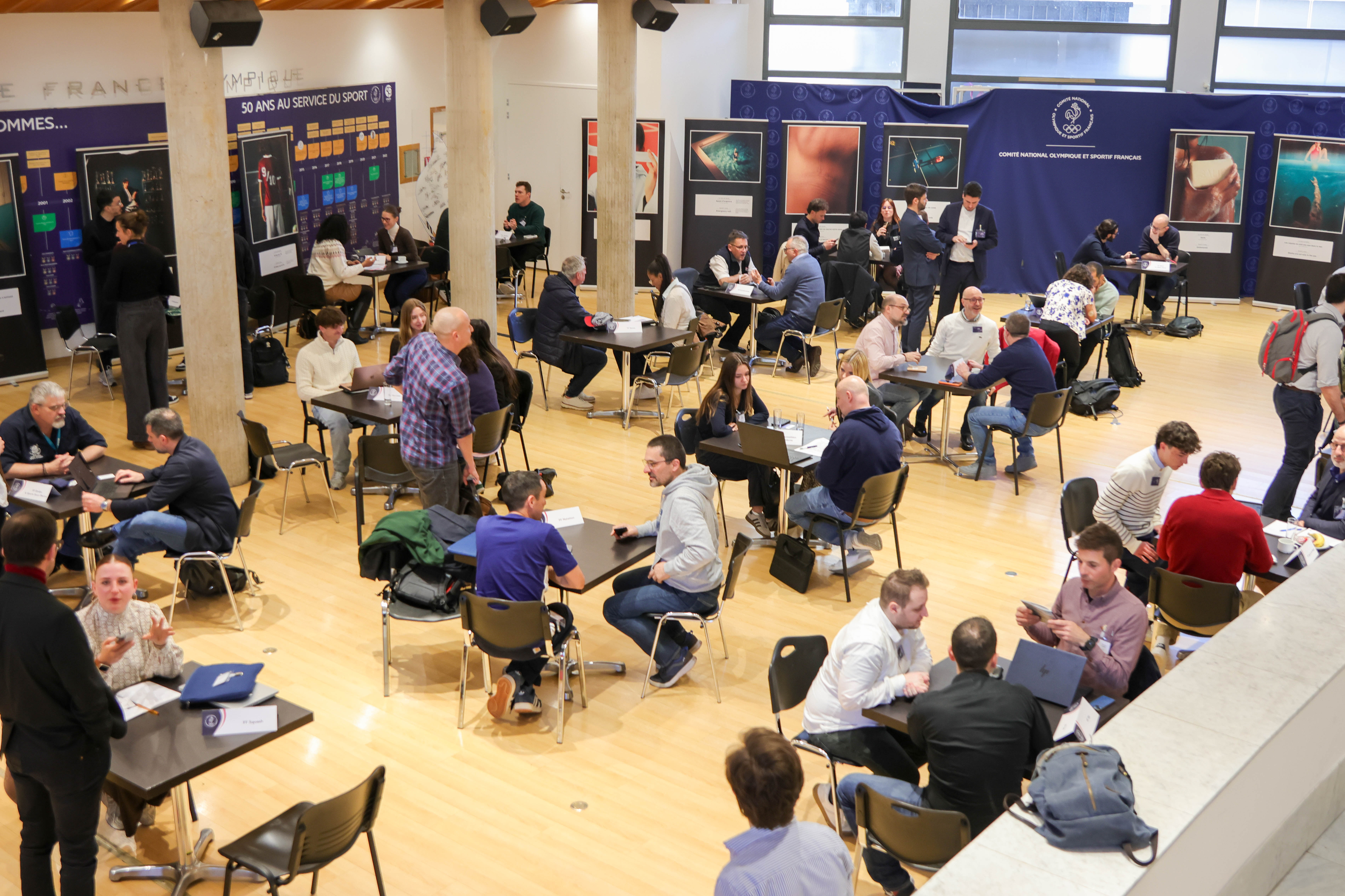 Speed Meetings lors des rencontres de la Sportech et du CNOSF