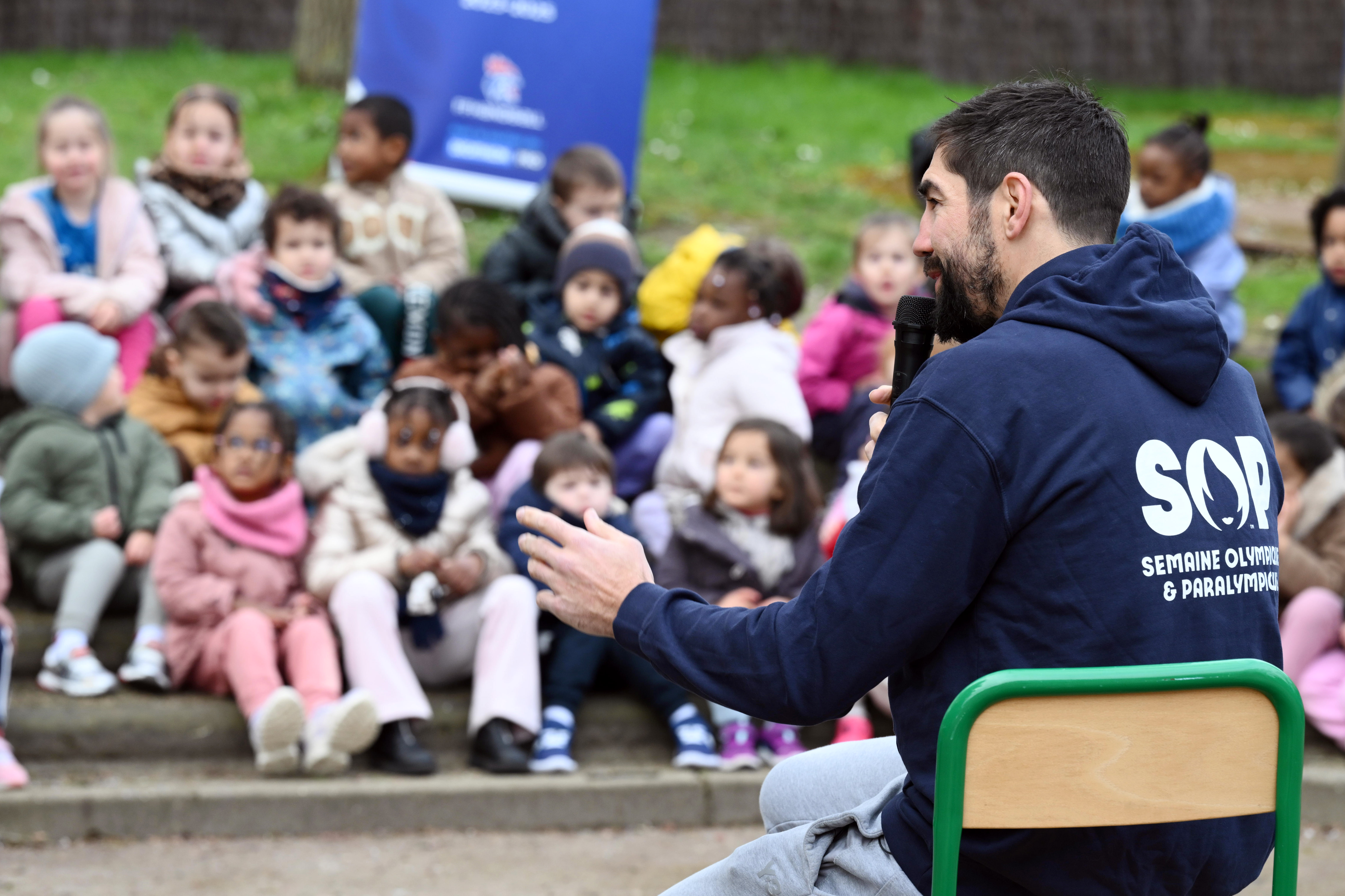 Nikola Karabatic lance la SOP 2026 à Poissy