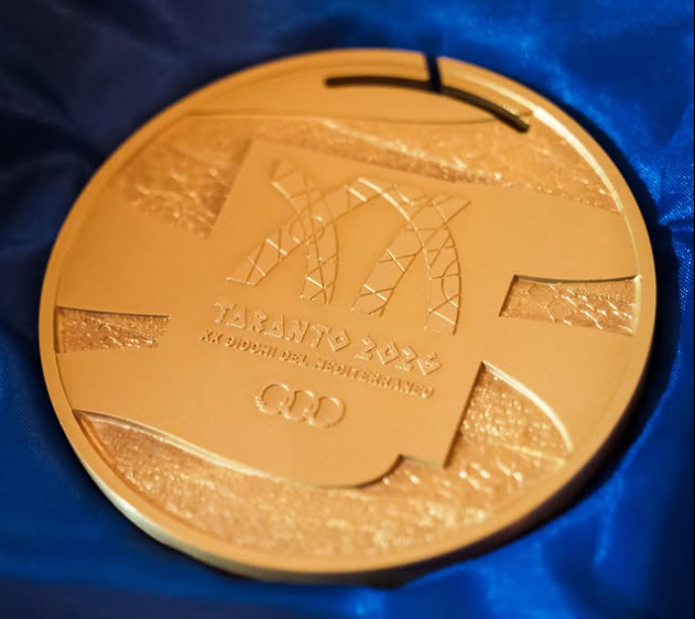 Médaille d'or des Jeux Méditerranéens de Tarante 2026.