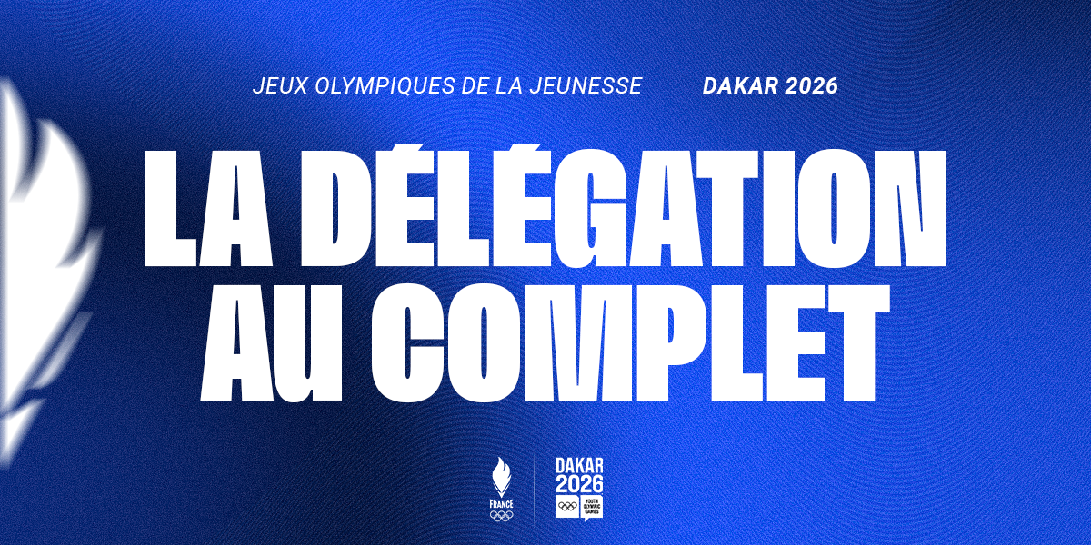 La délégation française aux Jeux Olympiques de le Jeunesse de Dakar 2026