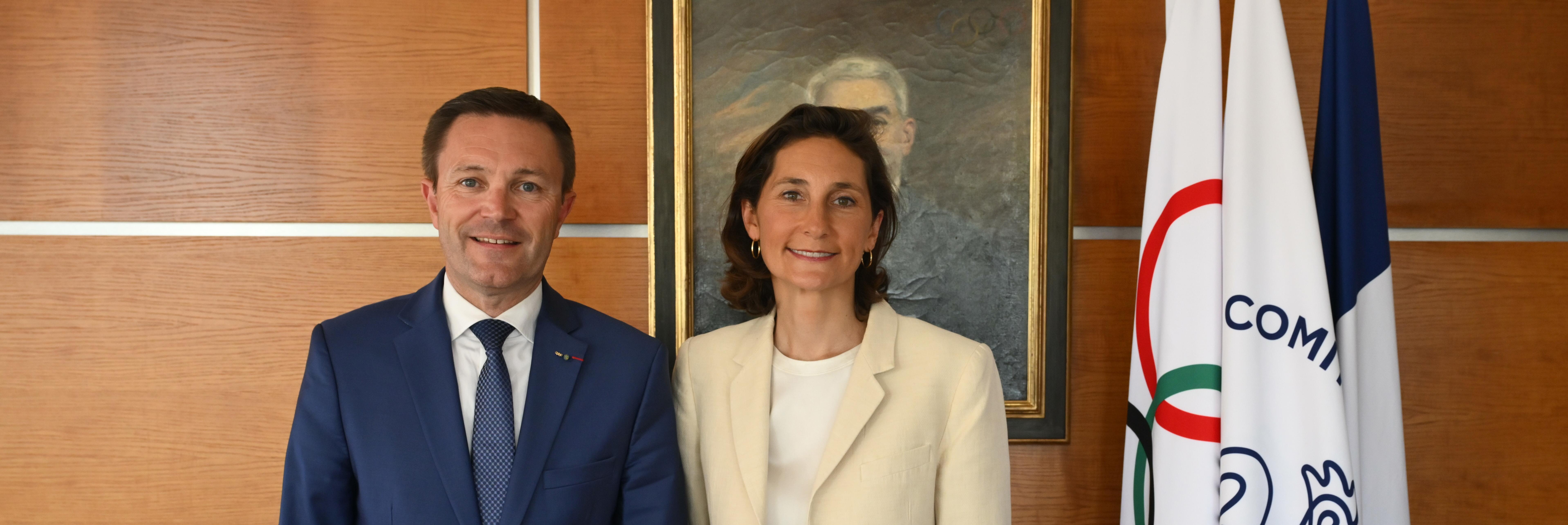 David LAPPARTIENT et Amélie OUDEA_CASTERA.