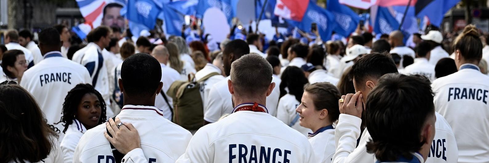 Parade des champions, Paris 2024. ©CNOSF / KMSP