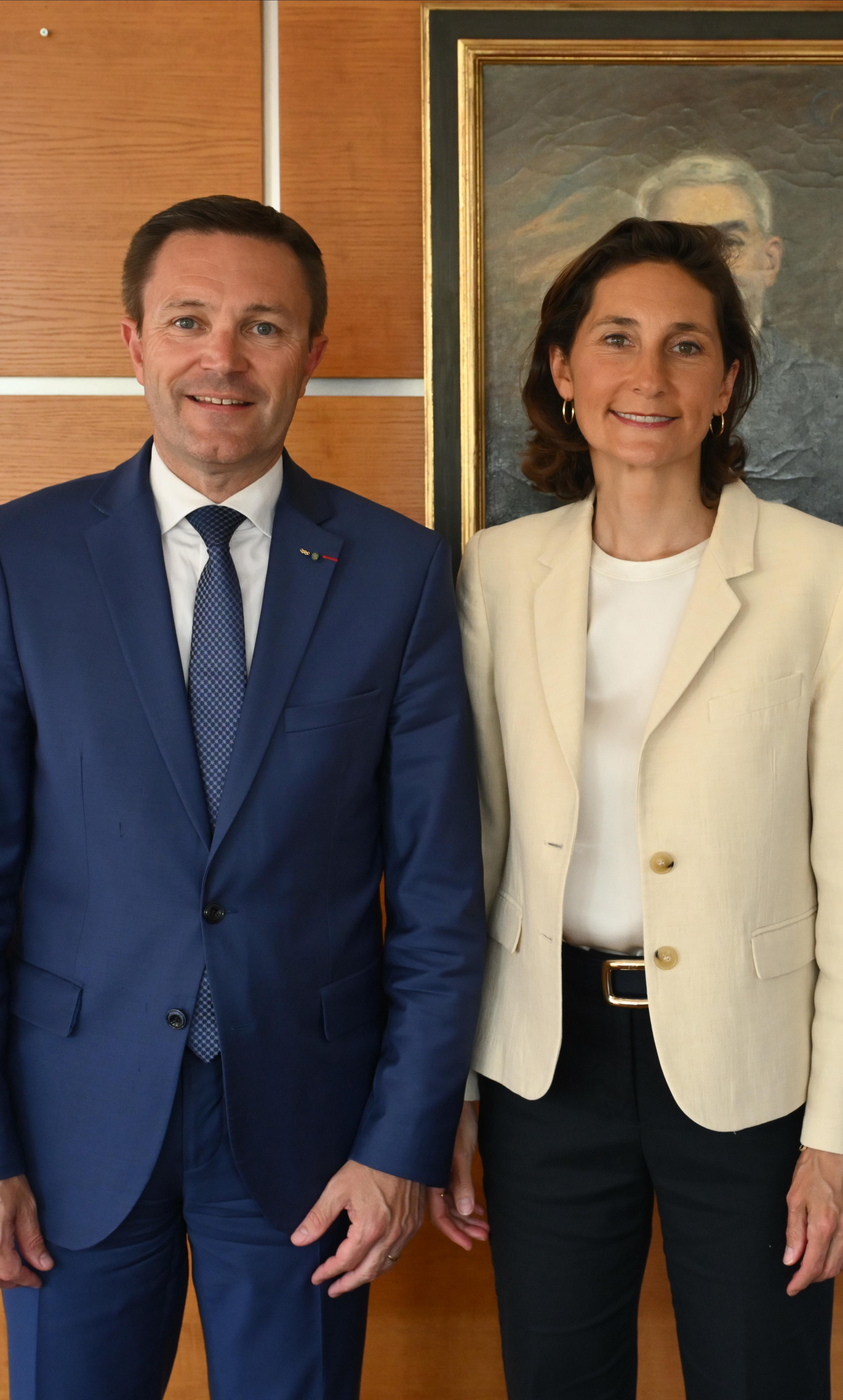 David LAPPARTIENT et Amélie OUDEA_CASTERA.