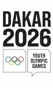 Logo des Jeux Olympiques de la Jeunesse d'été de Dakar 2026