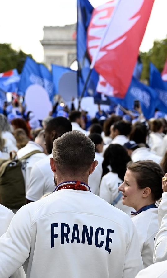 Parade des champions, Paris 2024. ©CNOSF / KMSP