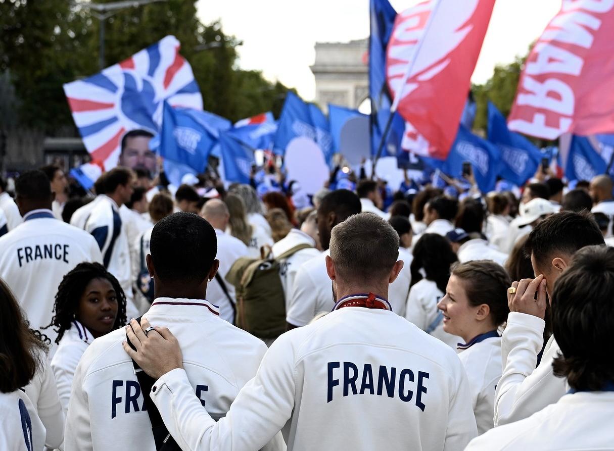 Parade des champions, Paris 2024. ©CNOSF / KMSP