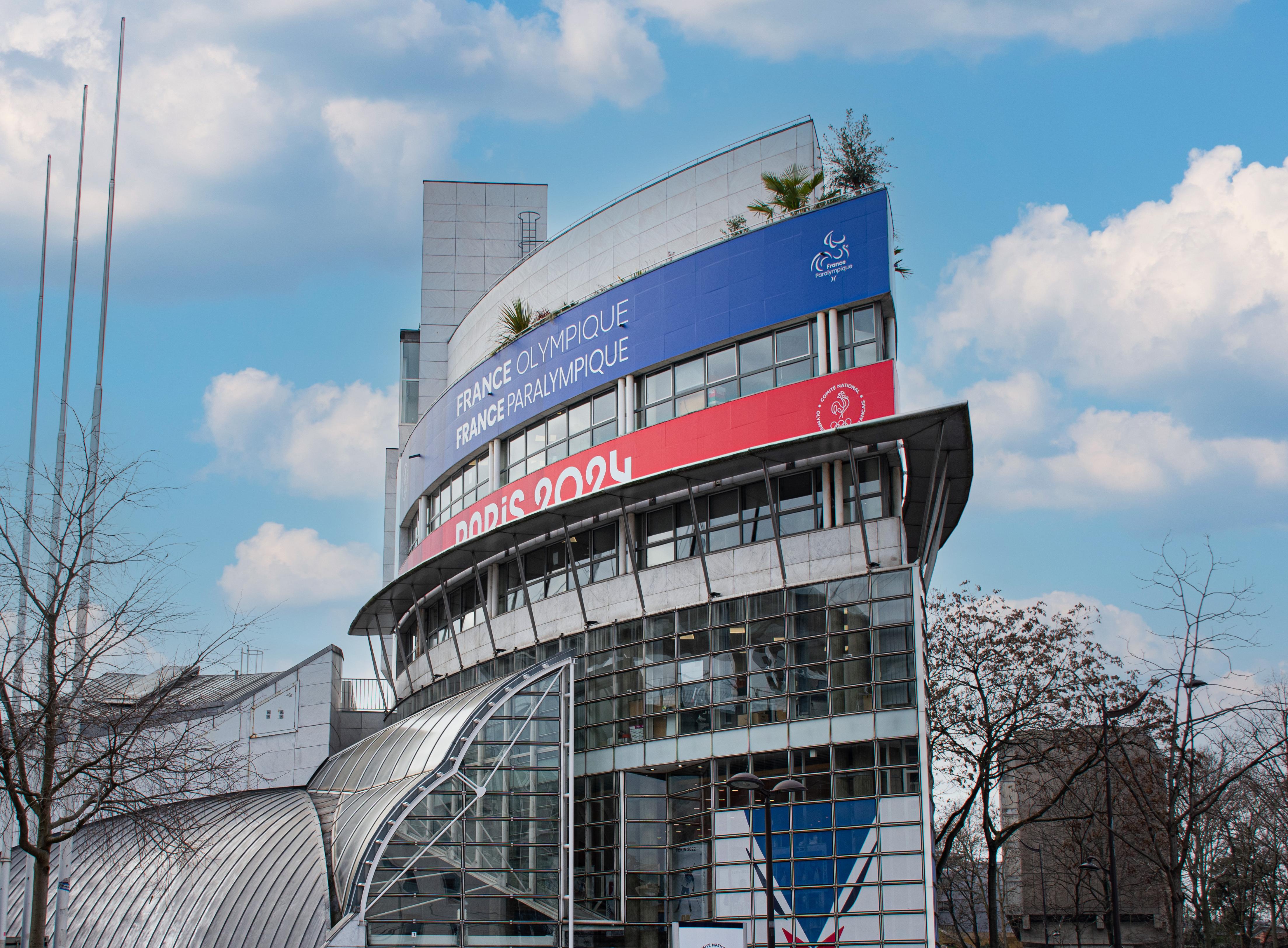Le CNOSF, Maison du Sport Français.
