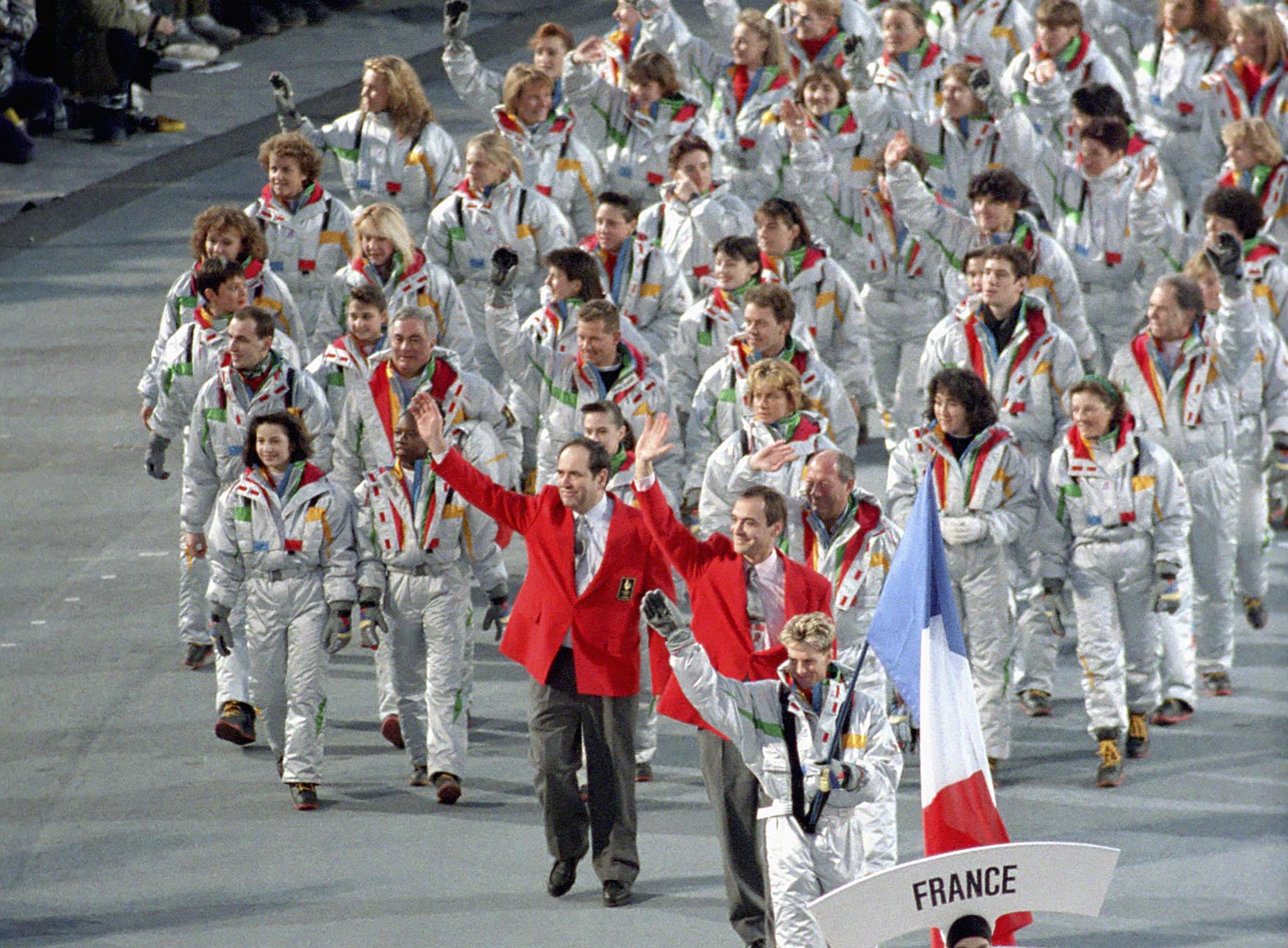 Cérémonie d'ouverture Albertville 1992