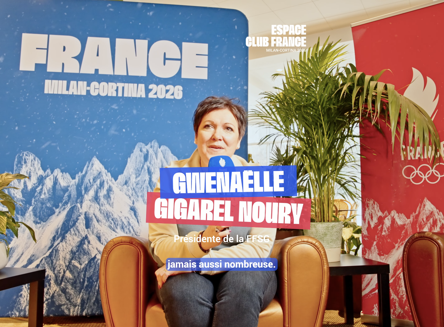 Jeux Olympiques de Milan Cortina 2026, Gwenaëlle Gigarel Noury.
