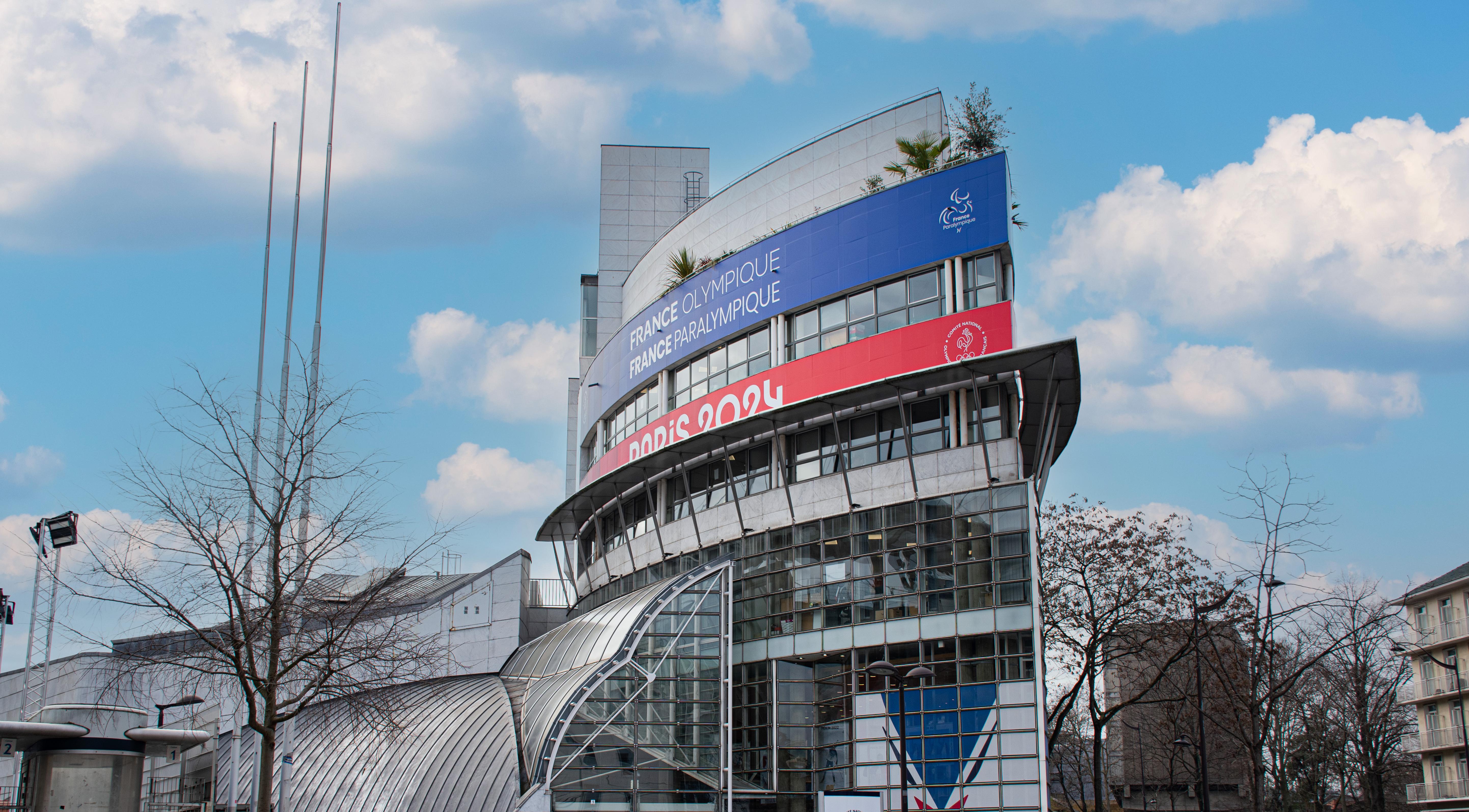 Le CNOSF, Maison du Sport Français.