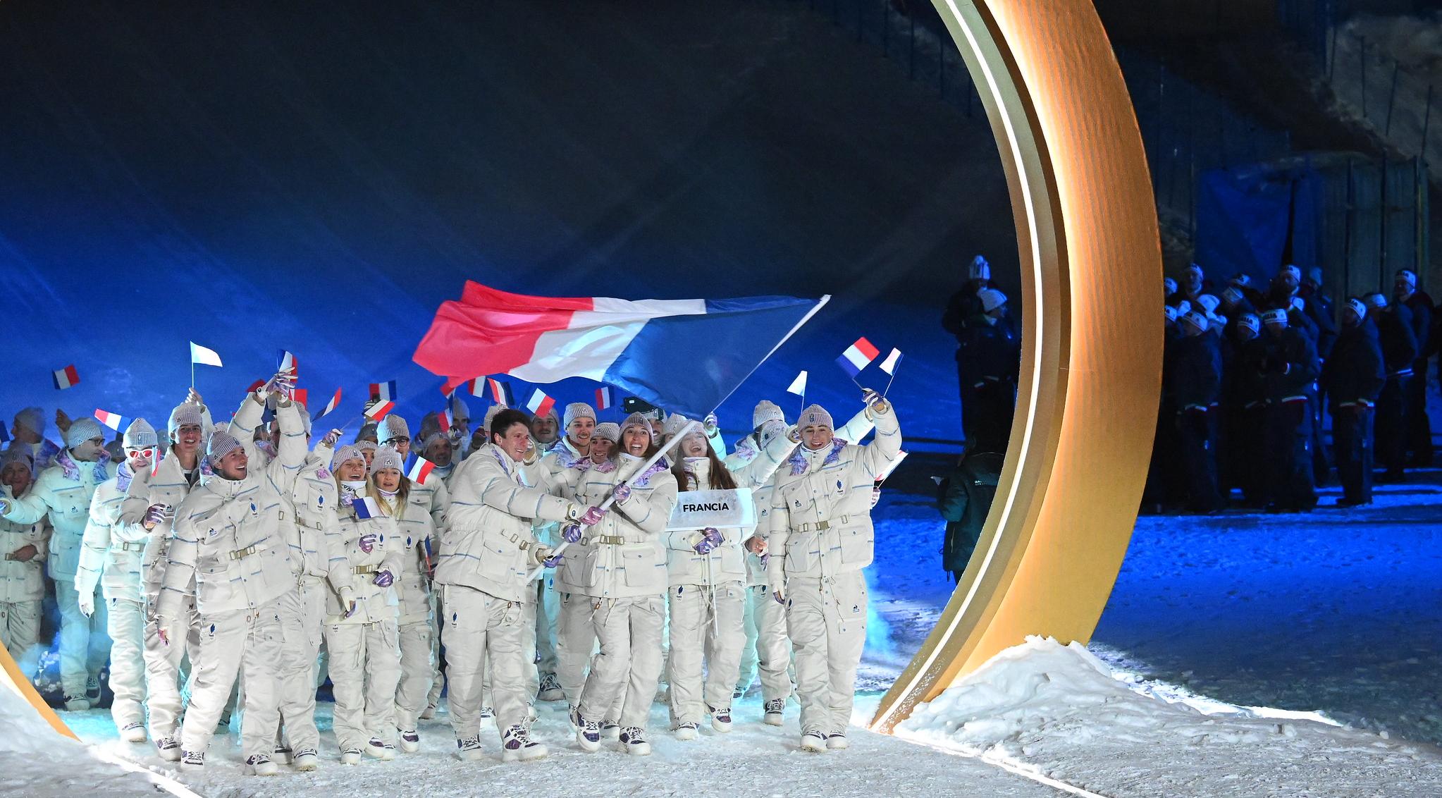 Cérémonie Livigno - Milan-Cortina 2026