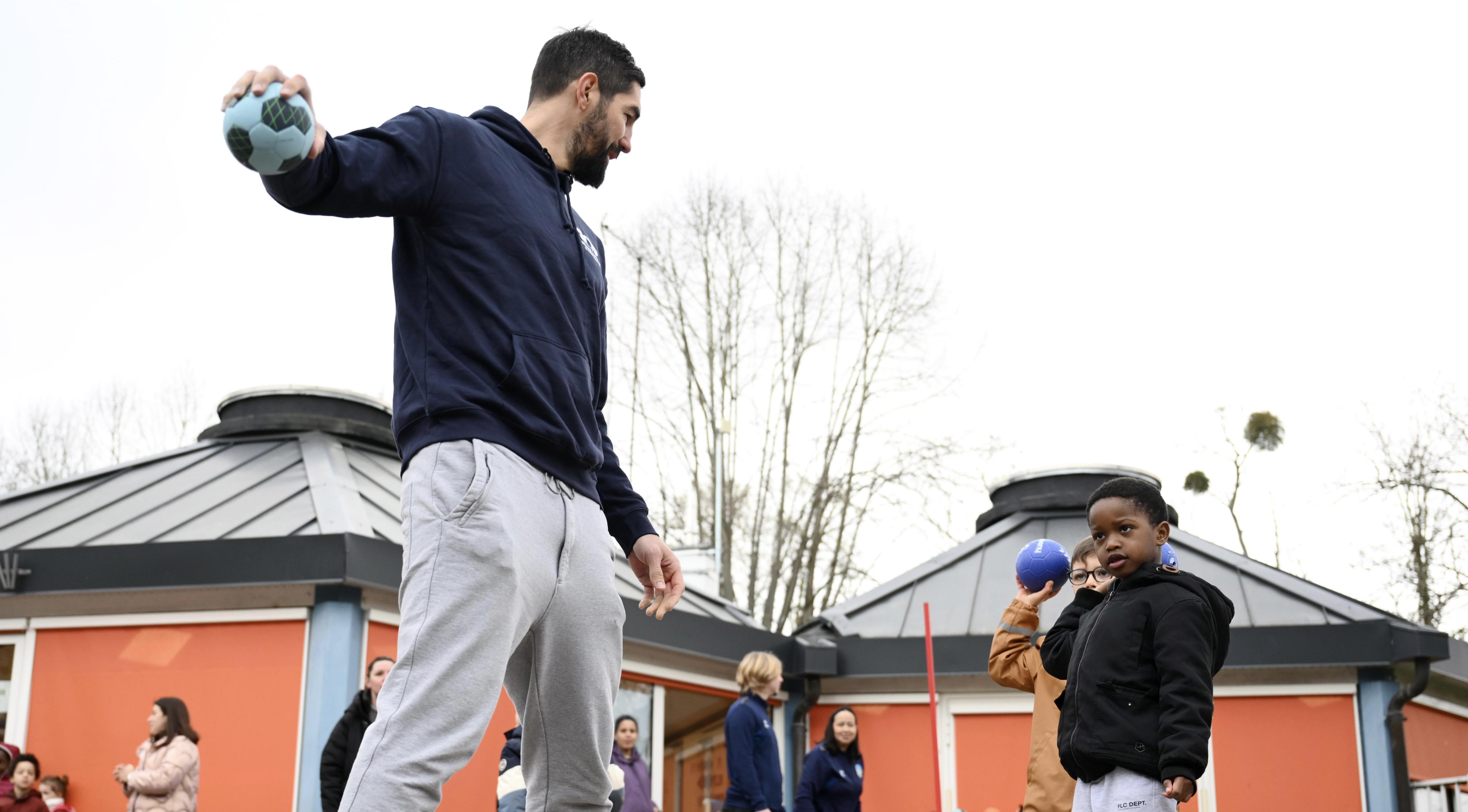 Nikola Karabatic, École Charles Peguy